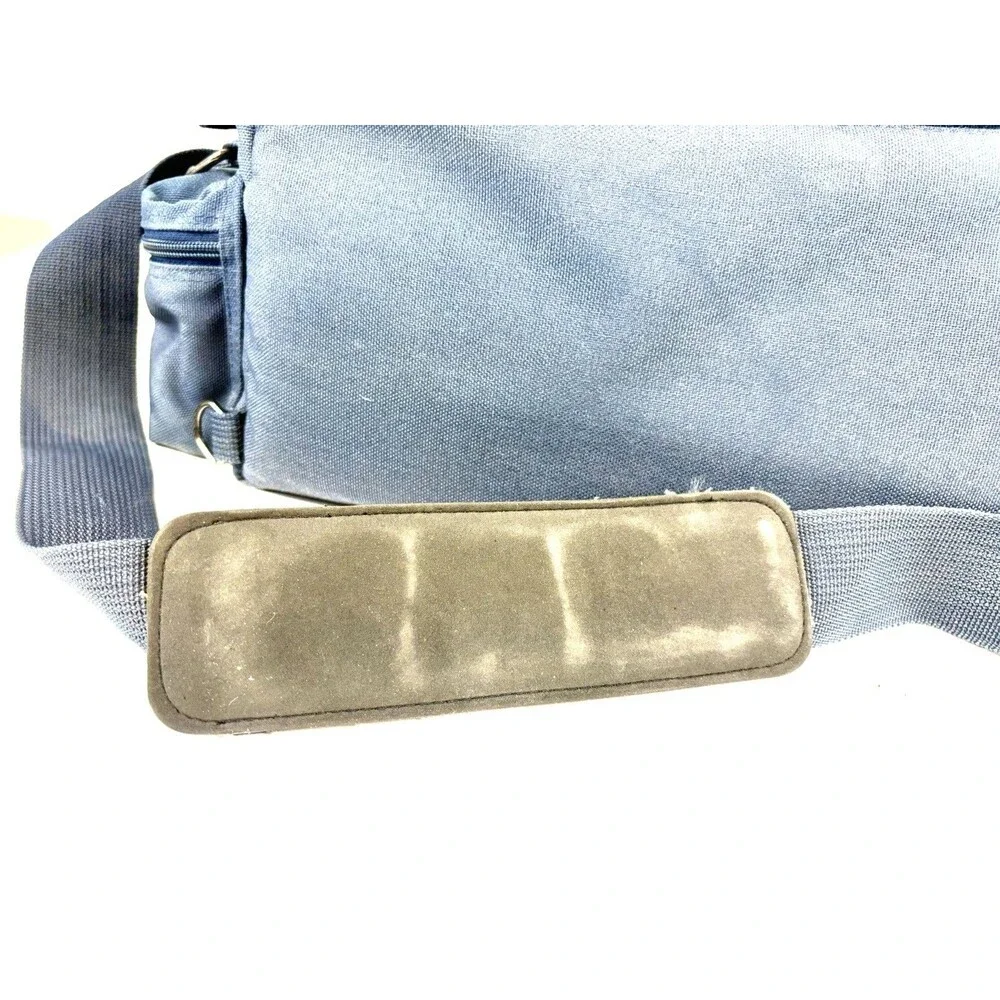 Vintage Escort Photo Travel Case LTD Edition 605 Reg. 325005 Blue Canvas/Leather